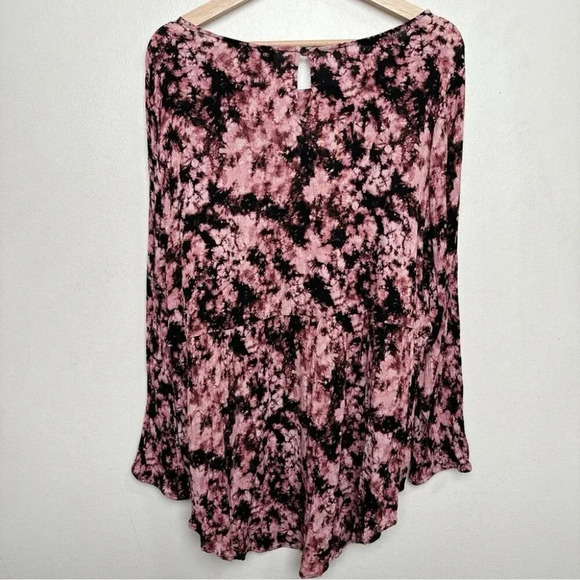 Torrid Womens Size 3X Tie Dye Babydoll Gauze  Keyhole Front Tunic - Picture 14 of 14